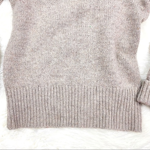 GAP Fair Isle Lambs’ Wool Sweater Festive Thick Knit Cowl Neck Turtleneck Nordic - Picture 8 of 16